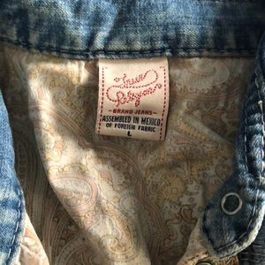 True Religion button up shirt